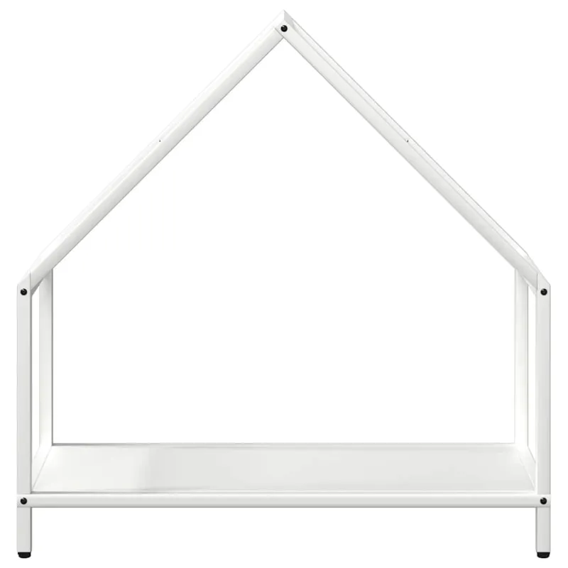 Malkų stovas Baltas 60x25x60 cm Šaltai valcuotas plienas