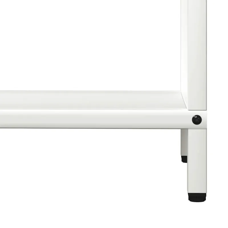 Malkų stovas Baltas 60x25x60 cm Šaltai valcuotas plienas