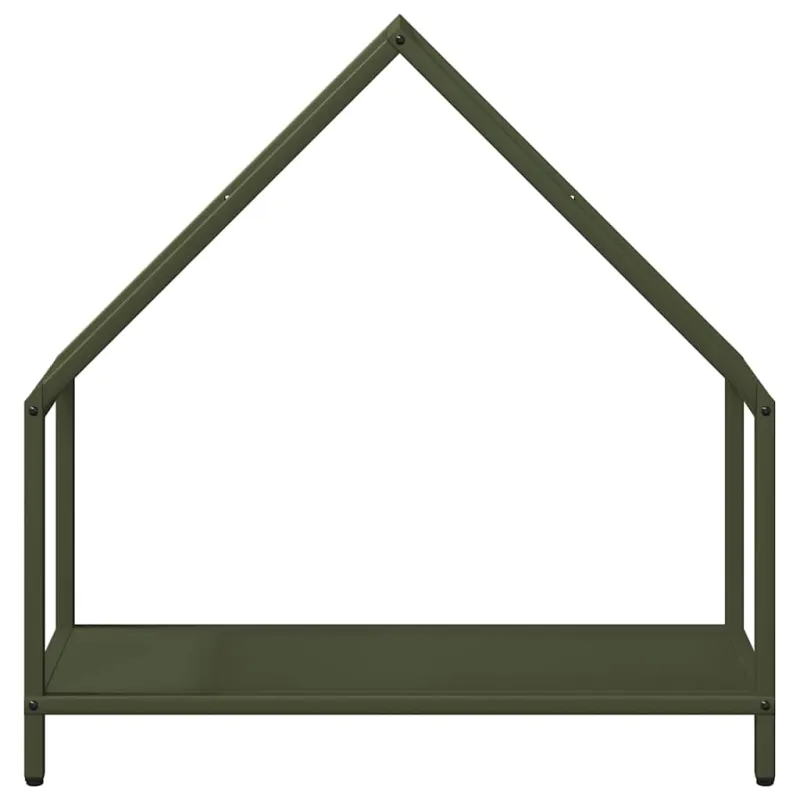 Malkų lentyna Olive Green 60x25x60 cm Šaltai valcuotas plienas