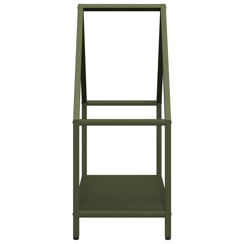 Malkų lentyna Olive Green 60x25x60 cm Šaltai valcuotas plienas
