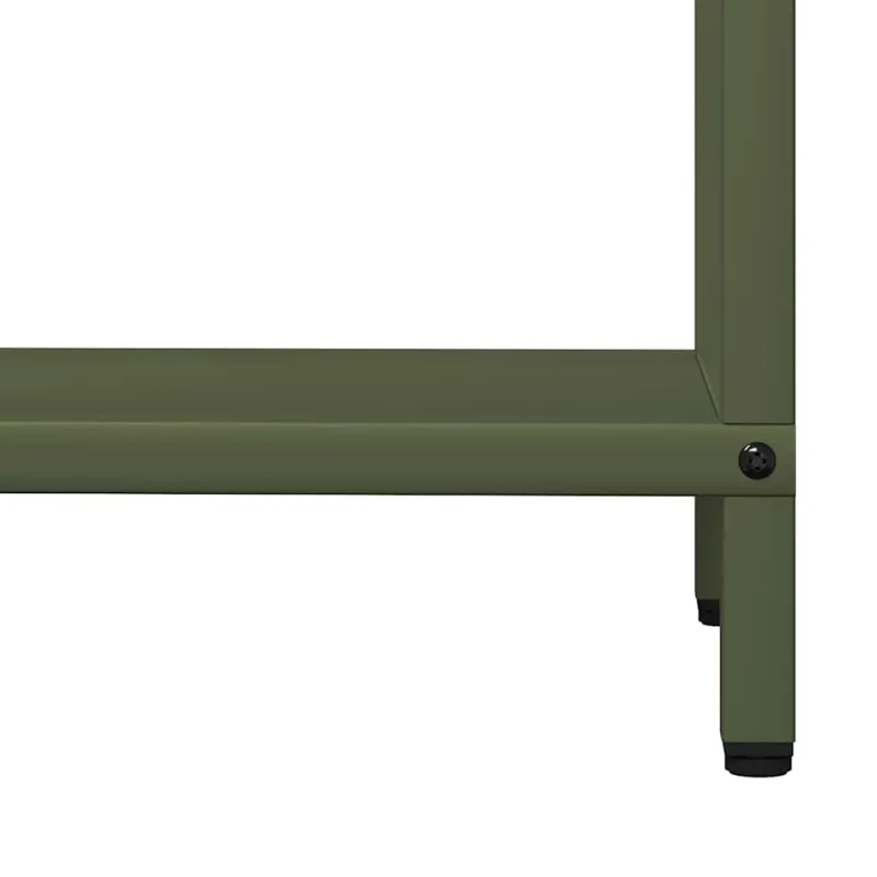 Malkų lentyna Olive Green 60x25x60 cm Šaltai valcuotas plienas