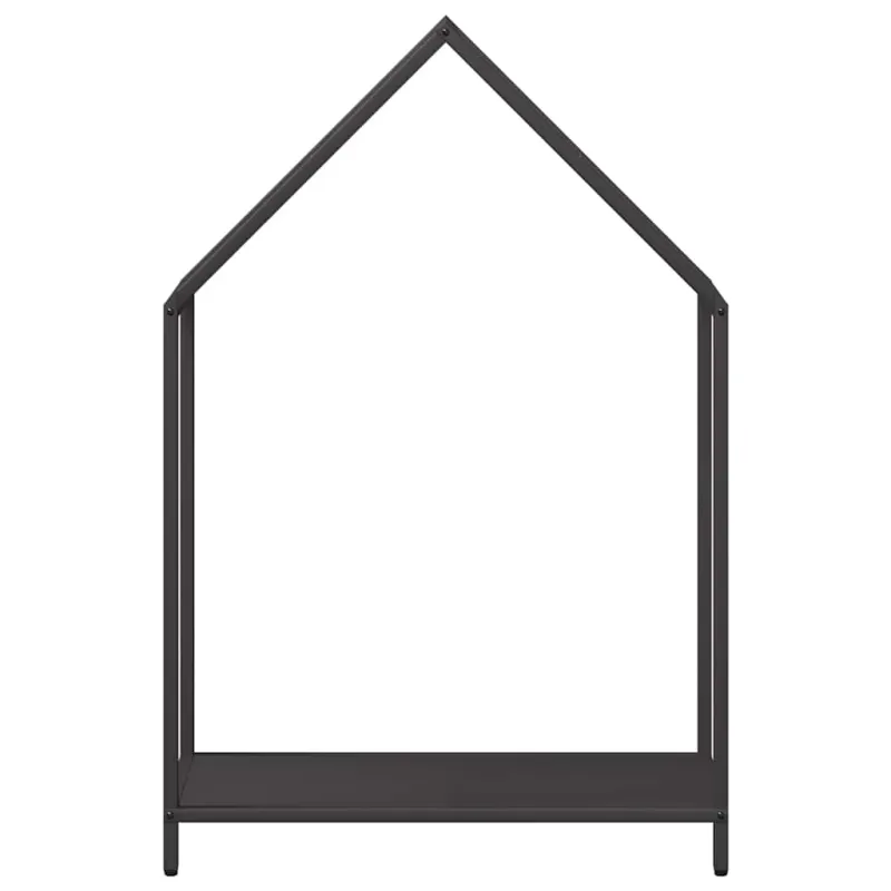Malkų lentyna, juoda, 60x25x90 cm, šaltai valcuotas plienas