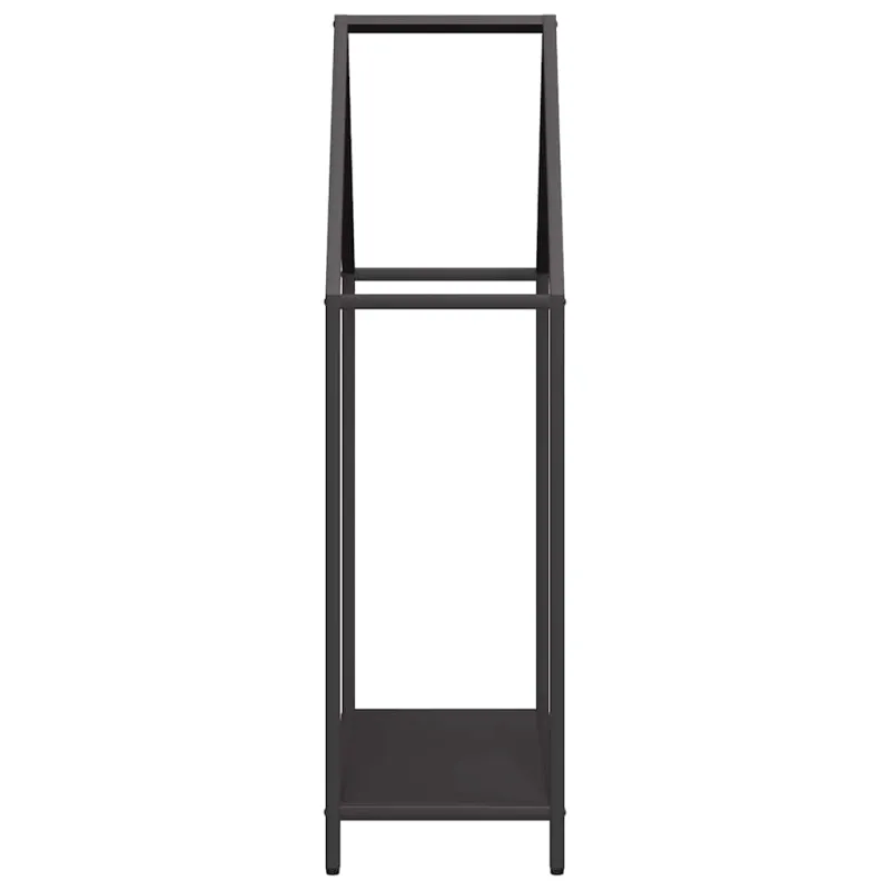 Malkų lentyna, juoda, 60x25x90 cm, šaltai valcuotas plienas