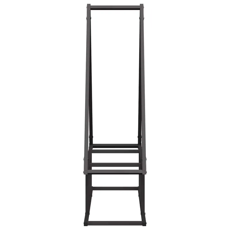 Malkų lentyna, juoda, 80x25x90 cm, šaltai valcuotas plienas
