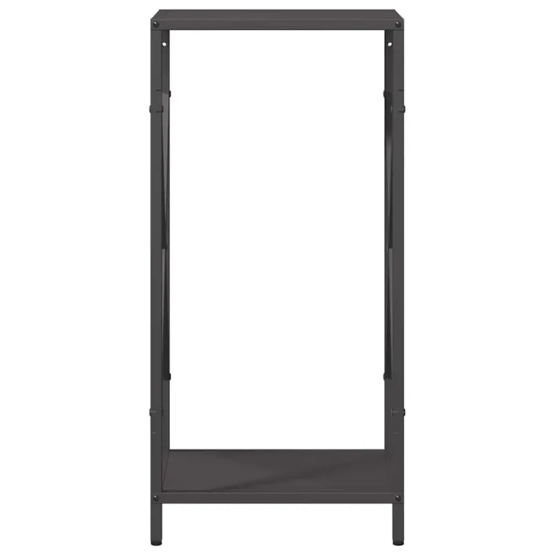 Malkų lentyna Juoda 34x25x70 cm Šaltai valcuotas plienas