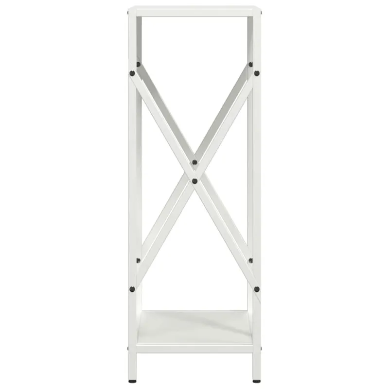Malkų stovas Baltas 34x25x70 cm Šaltai valcuotas plienas
