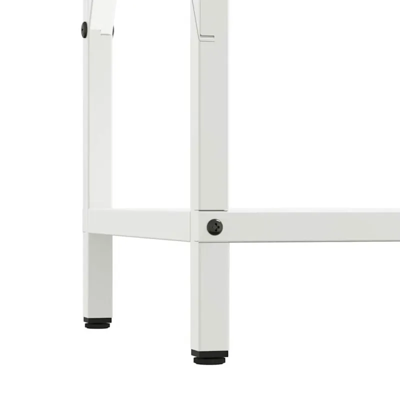 Malkų stovas Baltas 34x25x70 cm Šaltai valcuotas plienas