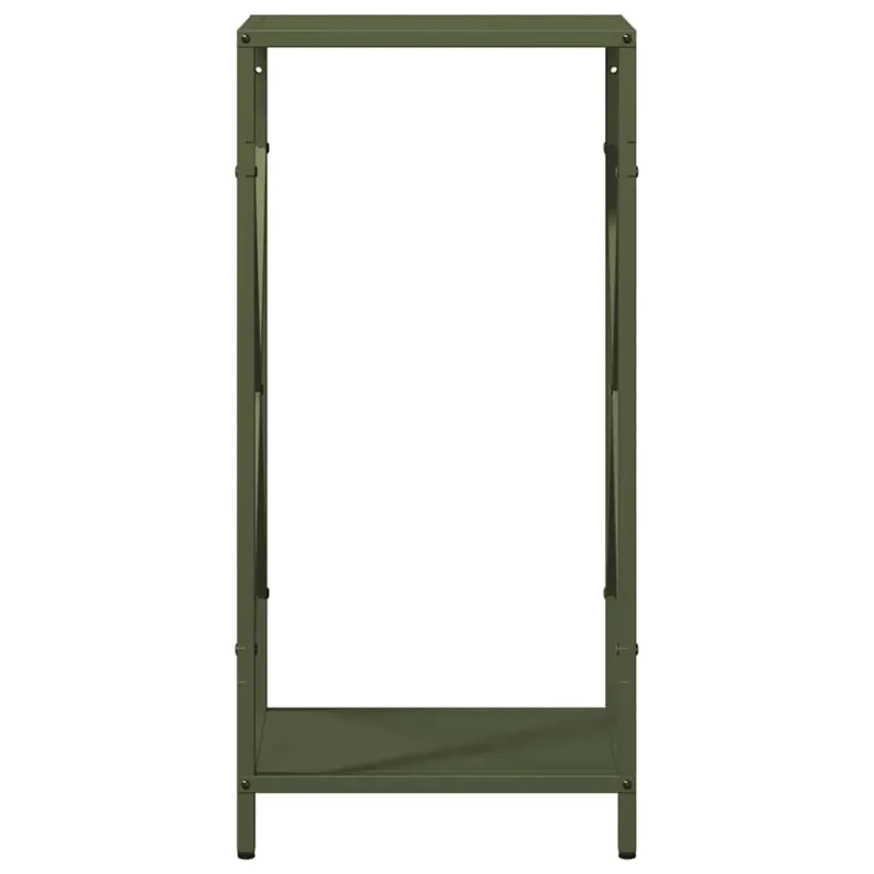 Malkų lentyna Olive Green 34x25x70 cm Šaltai valcuotas plienas
