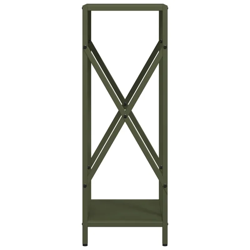 Malkų lentyna Olive Green 34x25x70 cm Šaltai valcuotas plienas