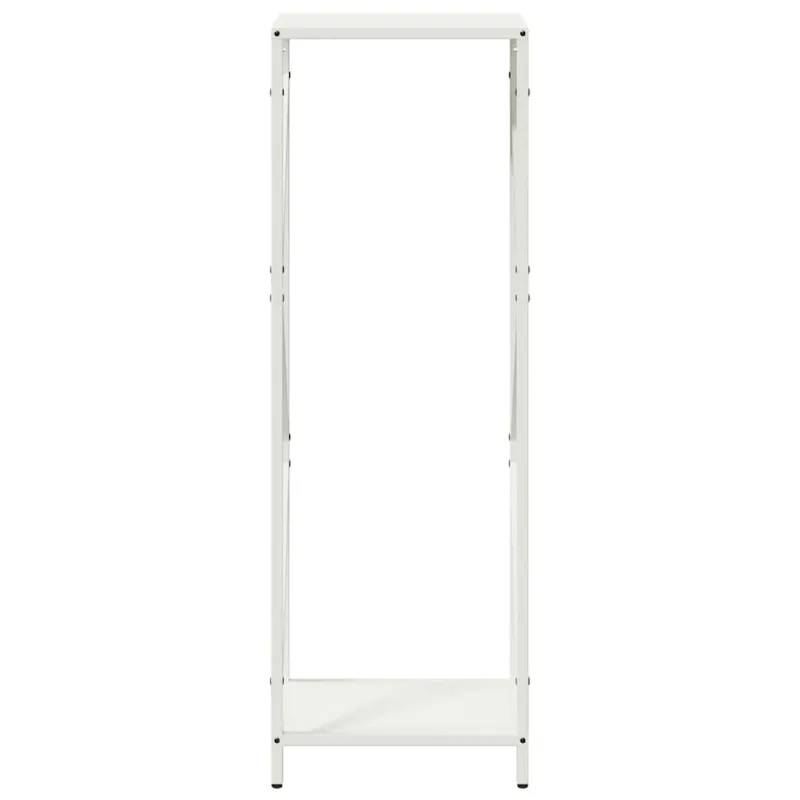Malkų lentyna Balta 34x25x100 cm Šaltai valcuotas plienas