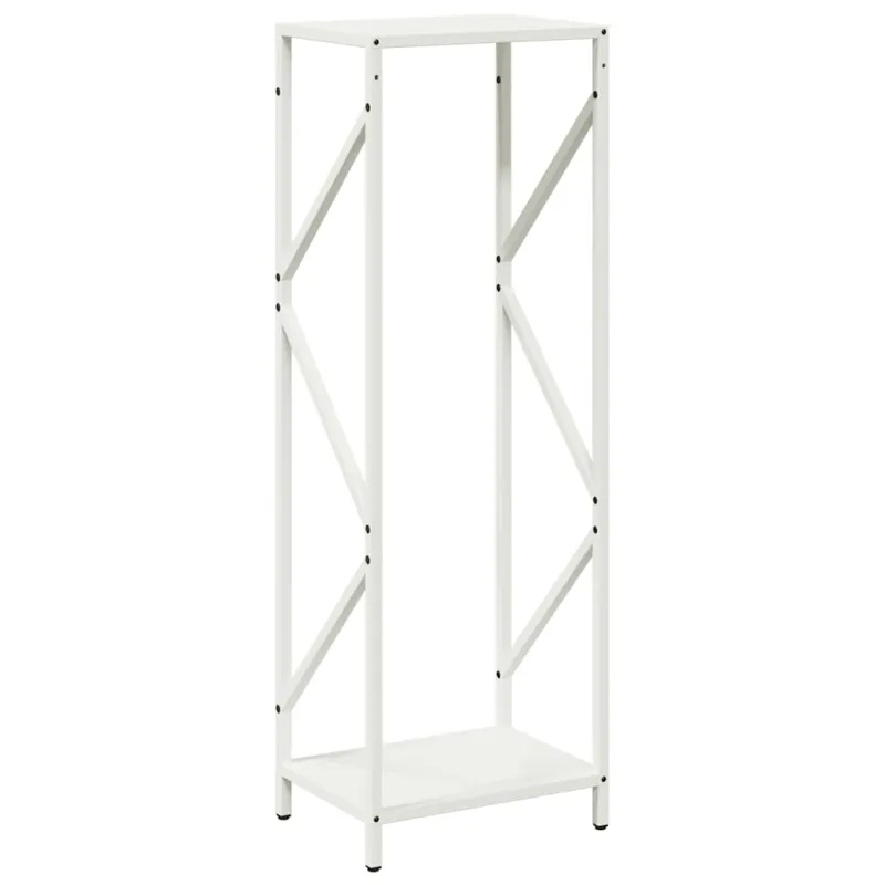 Malkų lentyna Balta 34x25x100 cm Šaltai valcuotas plienas