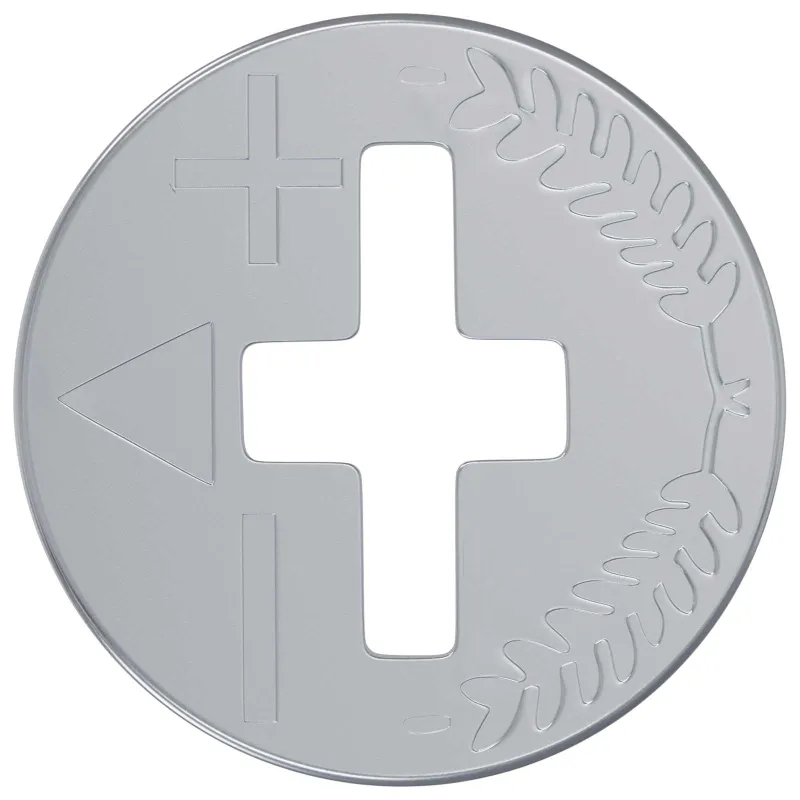 Cam užrakto veržlės 8372 pcs Sidabro Metalas