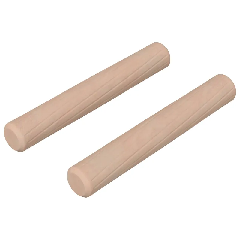 Mediniai kaiščiai 2 pcs Natūrali Ø 6 x 40 mm Kietas medis