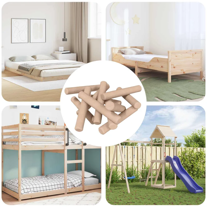 Mediniai kaiščiai 24000 pcs Ruda Medienos masyvas