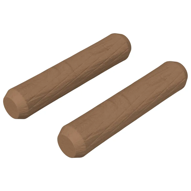 Mediniai kaiščiai 2 pcs Ruda Ø 8 x 35 mm Medienos masyvas