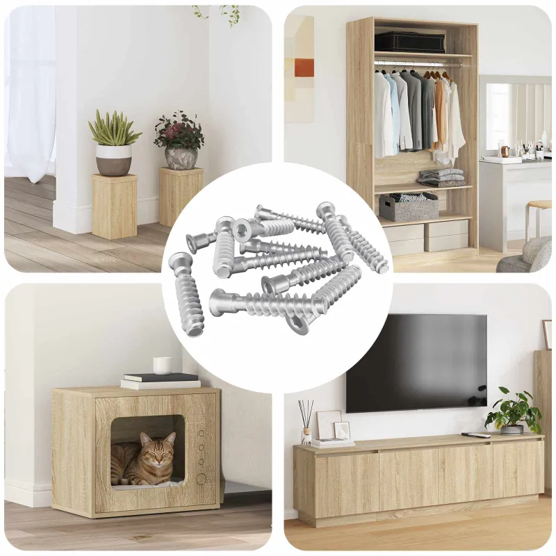 Galvutės varžtas 2900 pcs Sidabro Plienas
