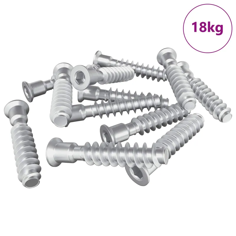 Galvutės varžtas 2900 pcs Sidabro Plienas