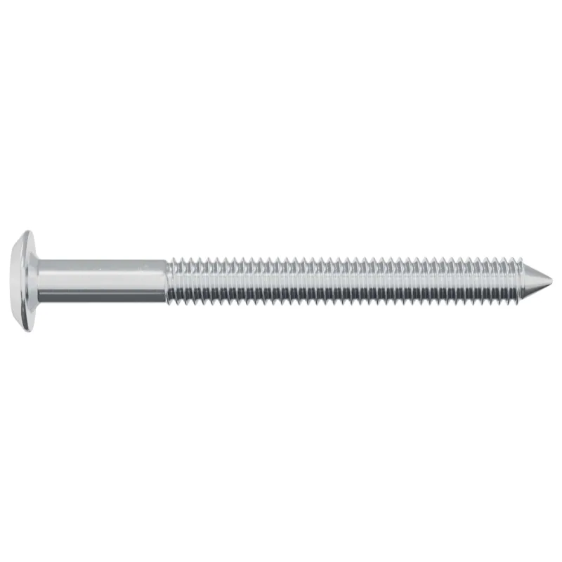 Varžtas 2 pcs Sidabro M6 x 60 mm Plienas