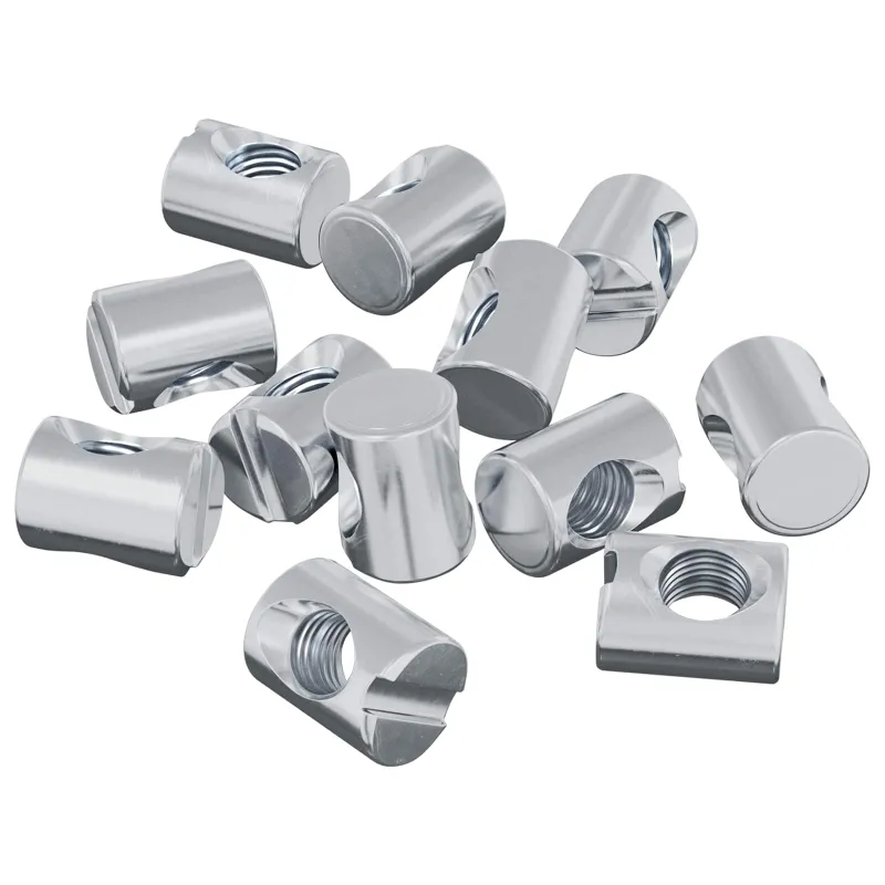Cilindrinės veržlės 3462 pcs Sidabro M6 x 13 mm Metalas