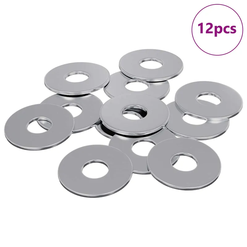 Plovimo įrankiai 12 pcs Sidabro 18 x 18 x 1,2 mm Geležis