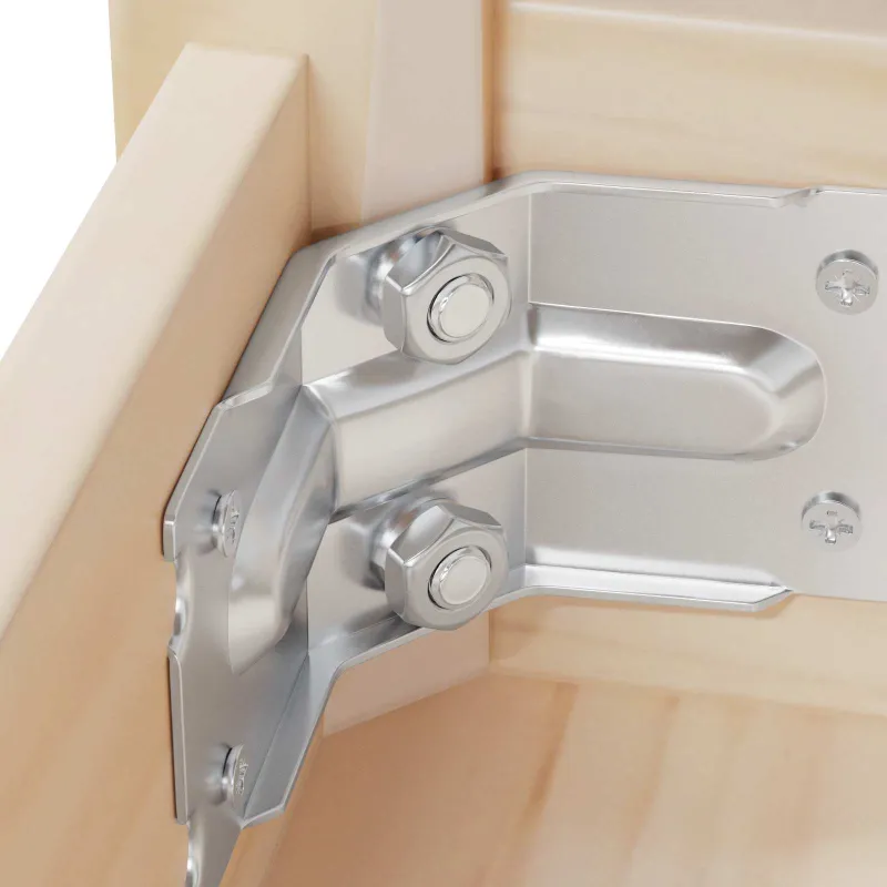 Hex veržlė 2 pcs Sidabro m8 Metalas