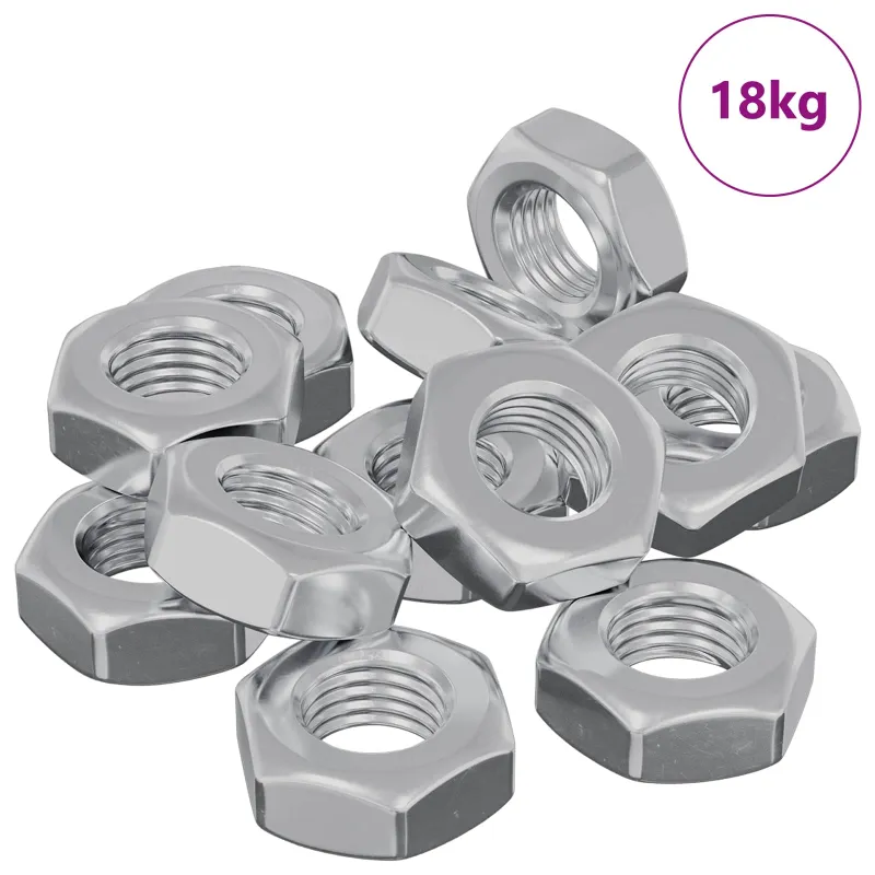 Hex veržlė 3600 pcs Sidabro Metalas