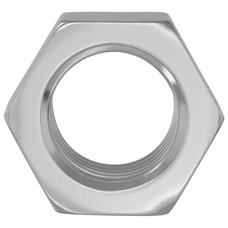 Hex veržlė 12 pcs Sidabro M6 Metalas