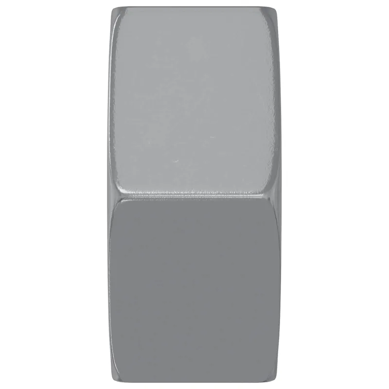 Hex veržlė 12 pcs Sidabro M6 Metalas