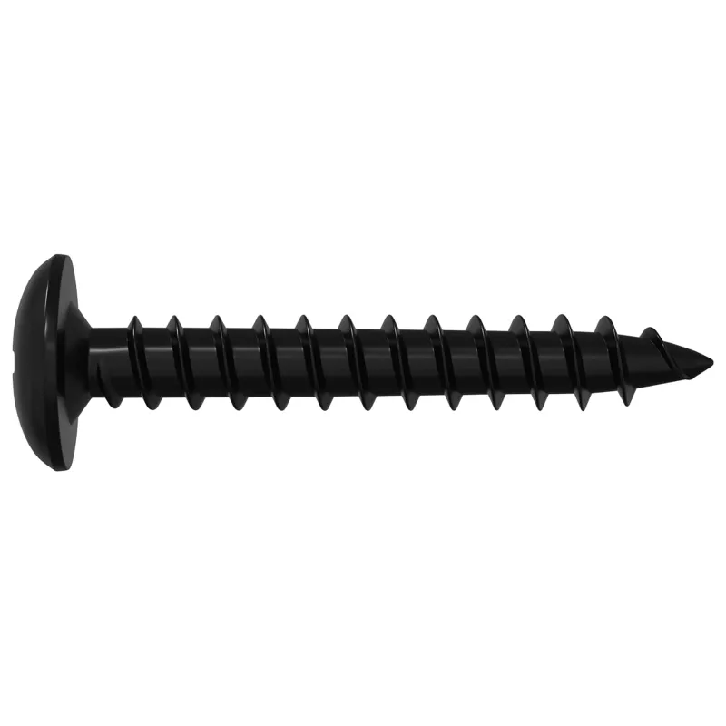 Savarankiškai įsukamas vienas 12 pcs Juoda 4 x 25 mm Plienas