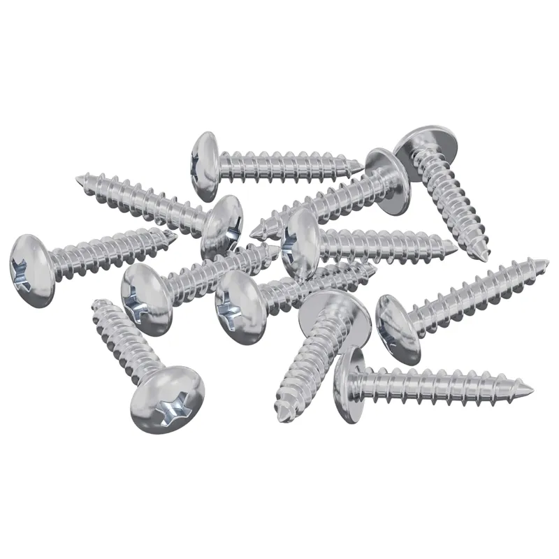 Mediniai varžtai 12 pcs Sidabro M3,5 x 20 mm Plienas