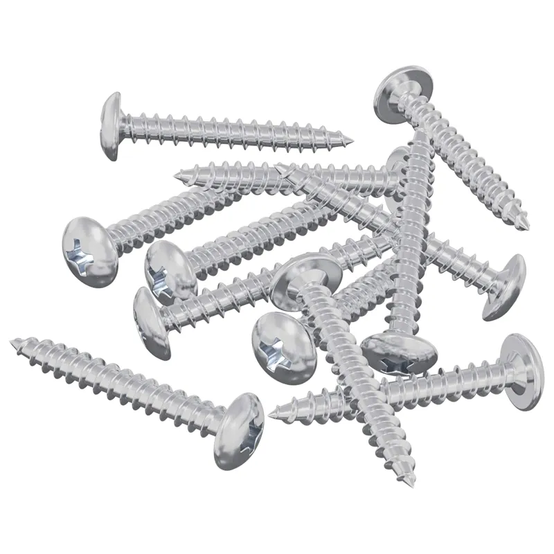 Mediniai varžtai 12 pcs Sidabro M4 x 28 mm Plienas