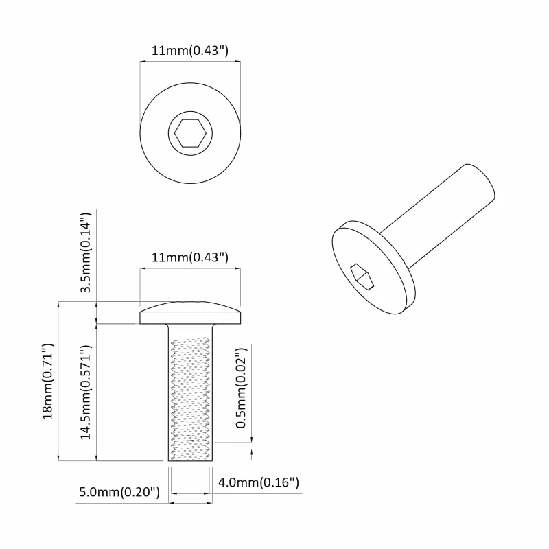 Rankovinės Veržlės 8451 pcs Juodas Metalas