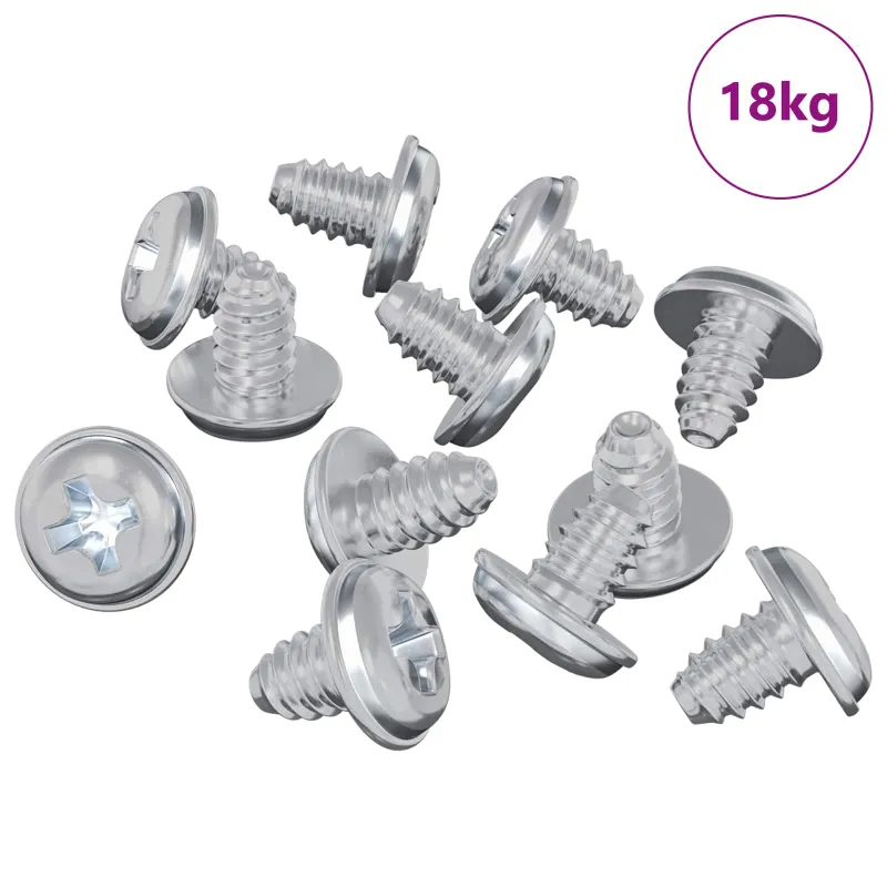 Užrakto varžtai 19149 pcs Sidabro Geležis