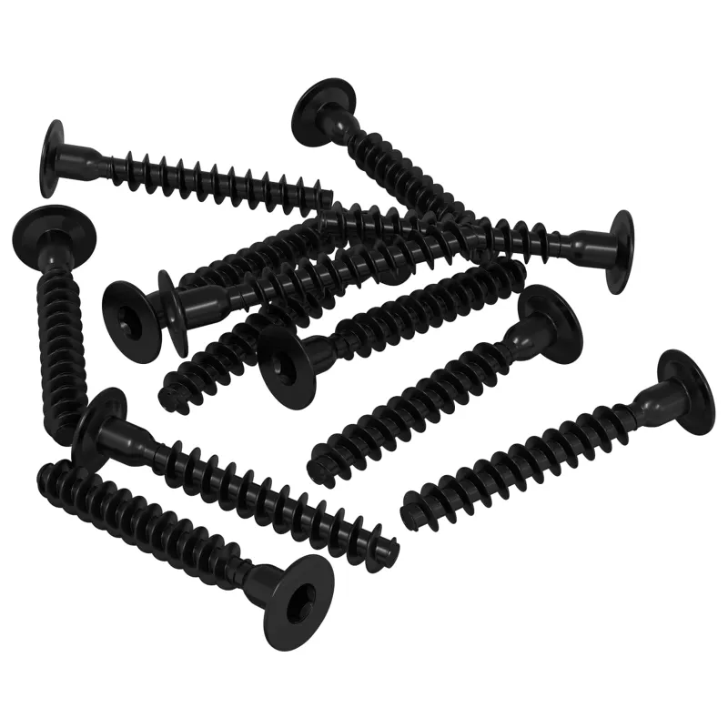 Lizdas su dangteliu varžtas 5143 pcs Juoda Geležis