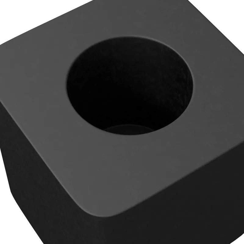 Stalčiaus laikiklis 2 pcs Juoda 15 x 15 x 15mm PP kopolimeras