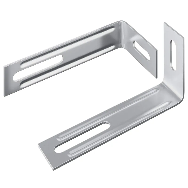 Anti Tip laikiklis 2 pcs Sidabro 74,5 x 15 x 32 mm Geležis