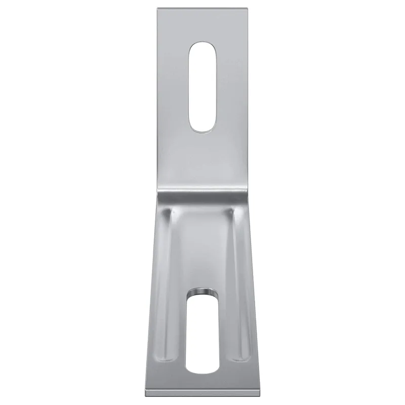 Anti Tip laikiklis 12 pcs Sidabro 74,5 x 15 x 32 mm Geležis