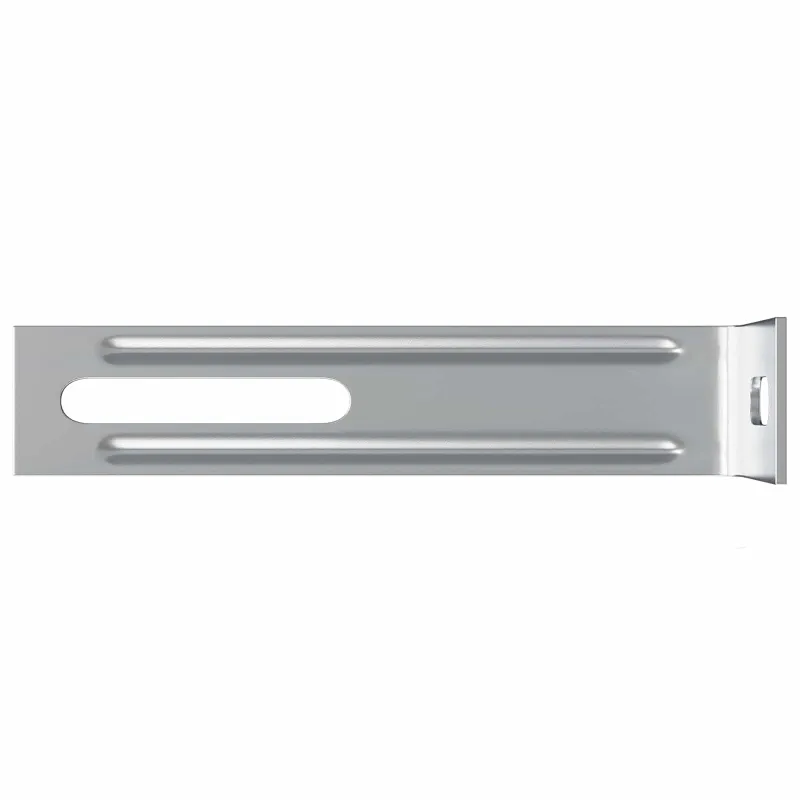 Anti Tip laikiklis 12 pcs Sidabro 74,5 x 15 x 32 mm Geležis