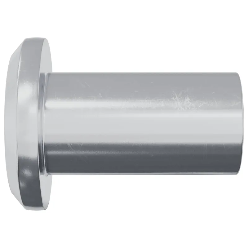 Užrakto veržlė 2 pcs Sidabro M6 x 15 mm Plienas