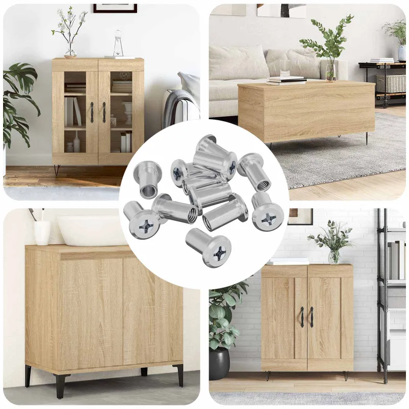 Užrakto veržlė 3673 pcs Sidabro Plienas