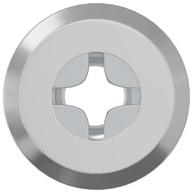 Užrakto veržlė 12 pcs Sidabro M6 x 25 mm Plienas