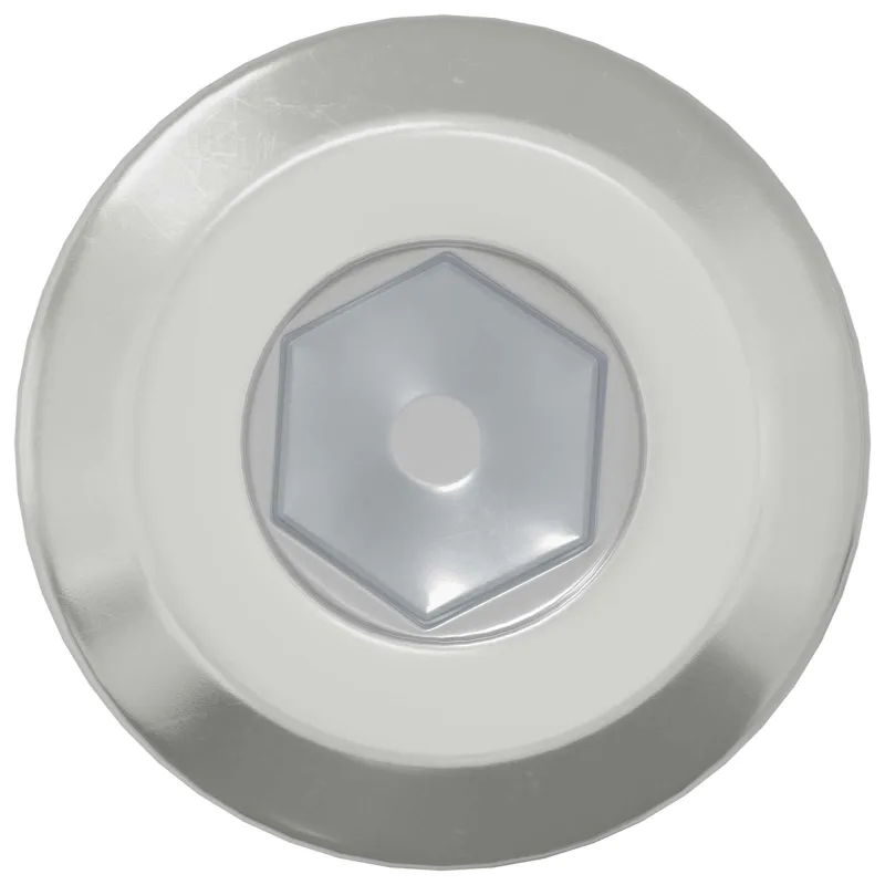 Galvos užrakto varžtas 2 pcs Sidabro M6 x 15 mm Plienas