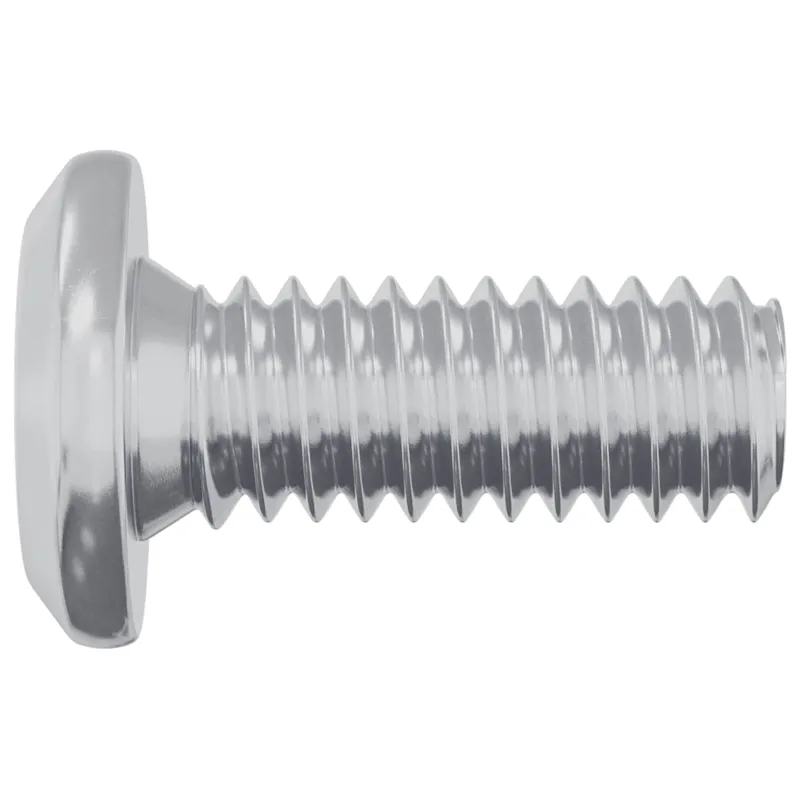 Galvos užrakto varžtas 12 pcs Sidabro M6 x 15 mm Plienas