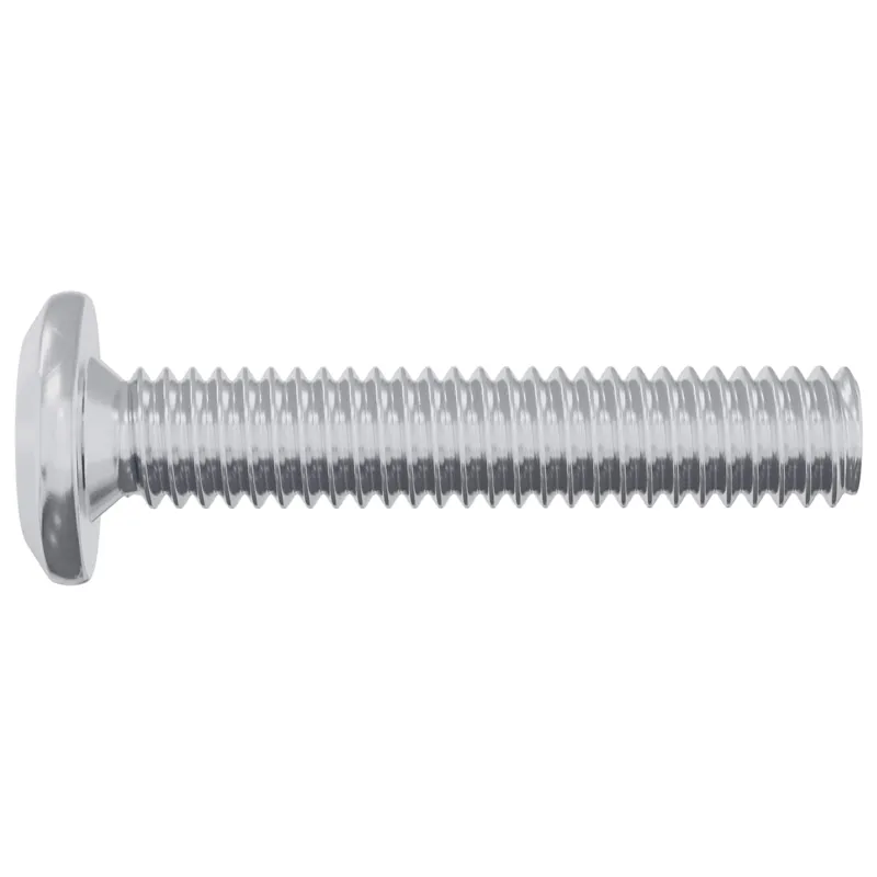 Galvos užrakto varžtas 2 pcs Sidabro M6 x 30 mm Plienas