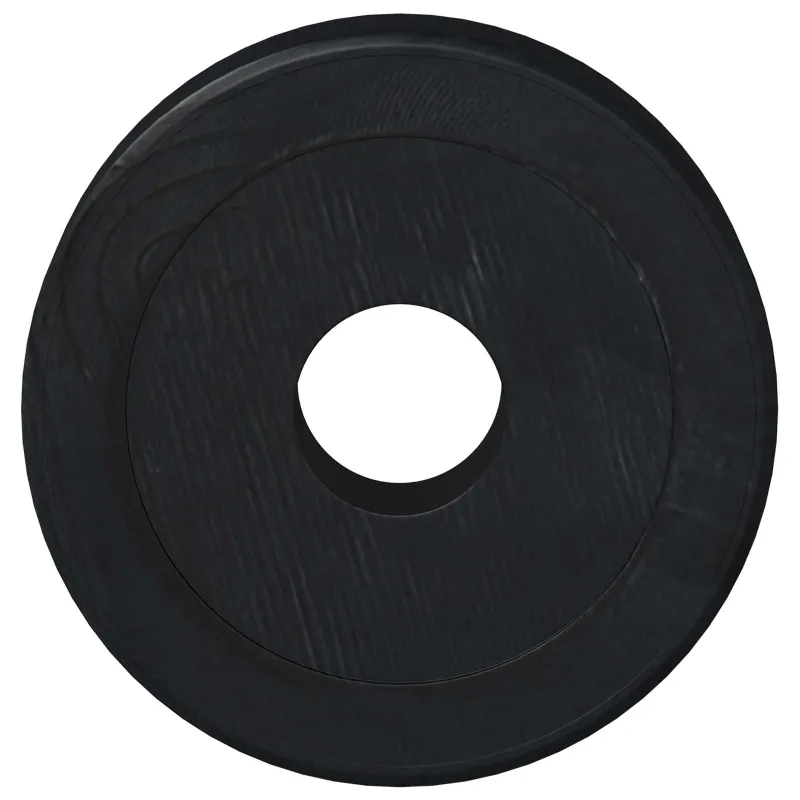 tinkamas plokščiai tarpinei 2 pcs Juoda ∅15 x 3 mm