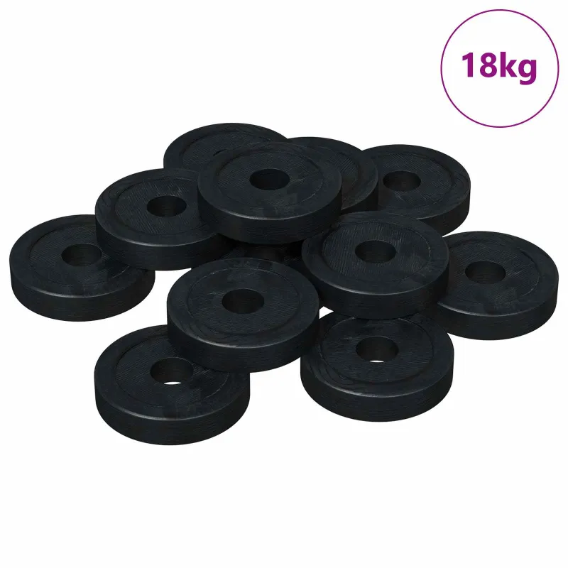 tinkamas plokščiai tarpinei 36000 pcs Juoda ∅15 x 3 mm