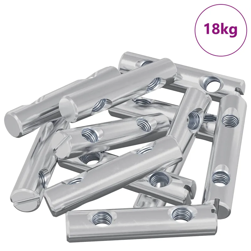 Riešutas 413 pcs Cinkuota 60 x 12 mm Geležis