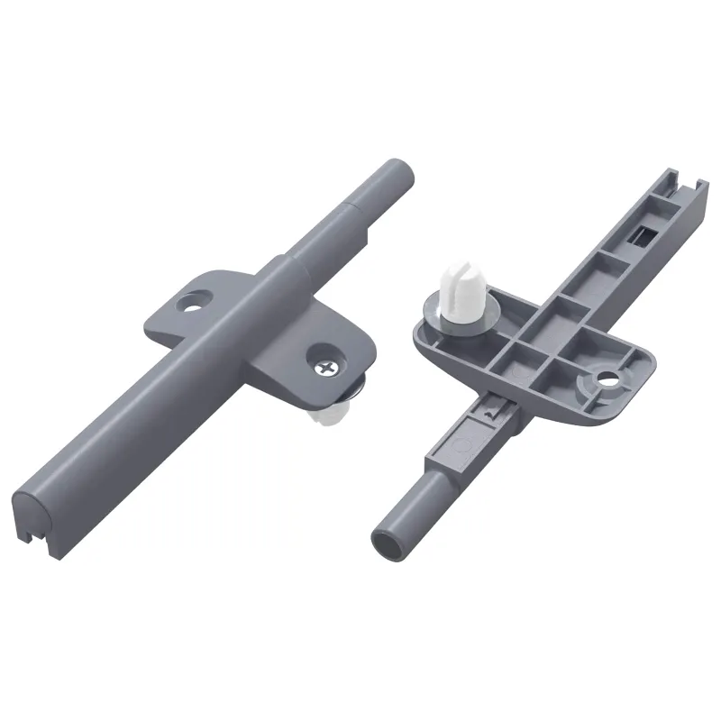 Minkštas uždarymo amortizatorius 2 pcs Pilka 125 x 47 x 15 mm
