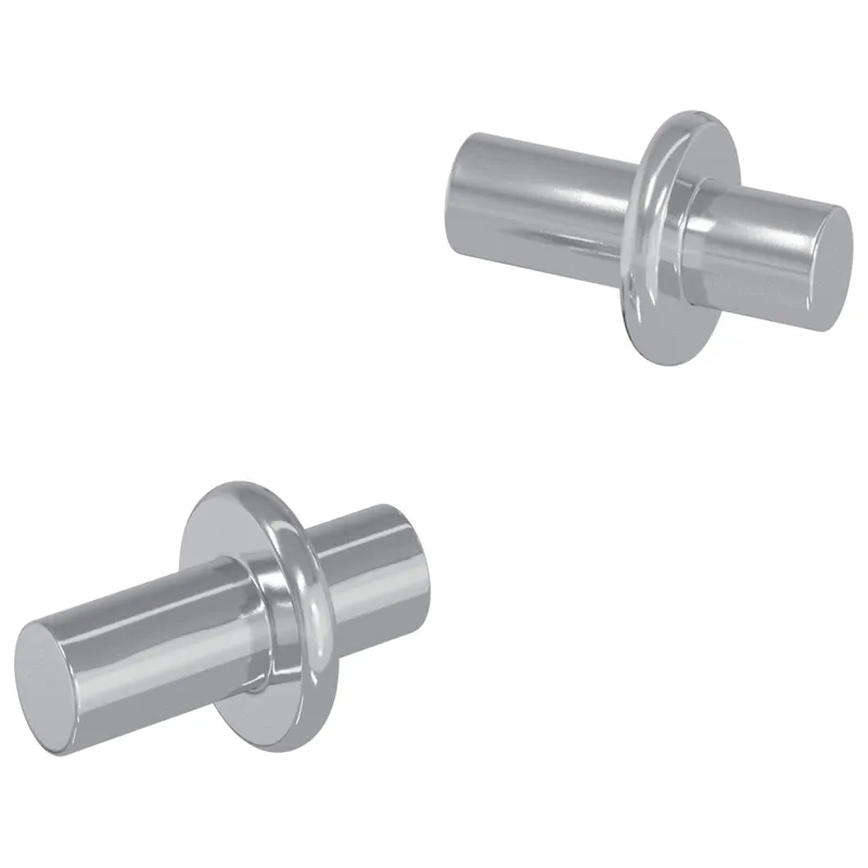 Policis 2 pcs Sidabro 8,6 x 8,6 x 14,6 mm Plienas