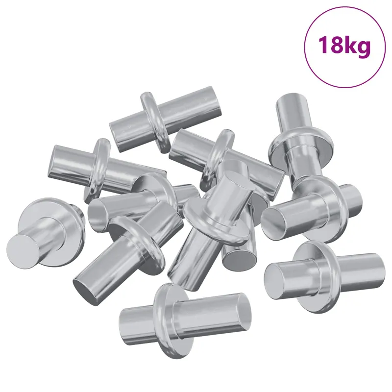 Policis 4500 pcs Sidabro 8,6 x 8,6 x 14,6 mm Plienas